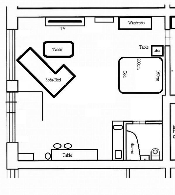 Elite Flats Two Bedroom 우테나 객실 사진